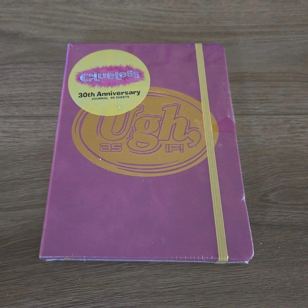 Clueless 30th Anniversary Ugh As If Journal 96 Sheets‎ Pink NEW